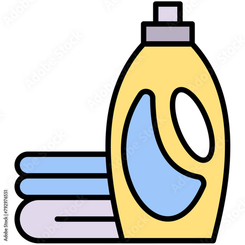 Laundry Colored Icon Pack