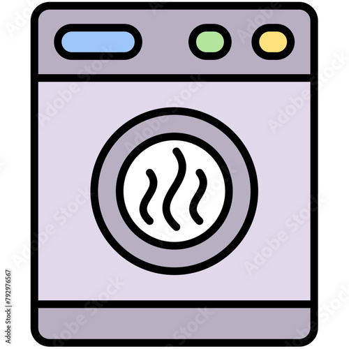 Laundry Colored Icon Pack