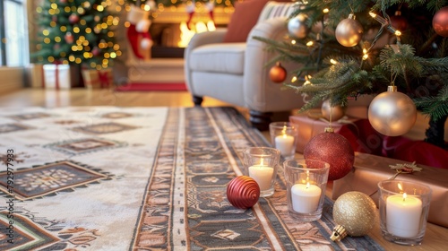 Set up a cozy movie night in the living room  snuggled together under blankets watching your favorite Christmas