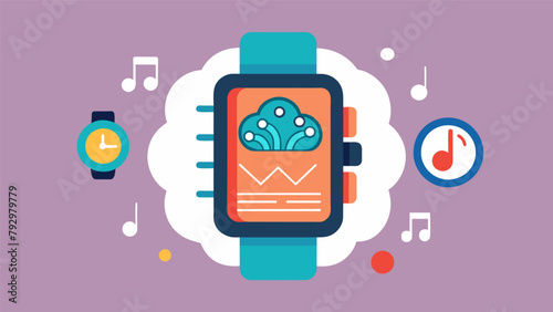 A smarch with a specialized app that uses brain signals to control music emails and other digital tasks..