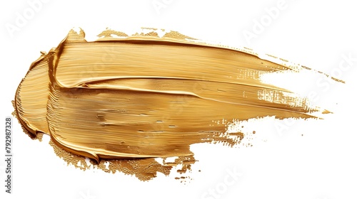 Gold brush stroke, background, backdrop, vector graphic resources