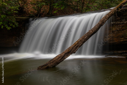 Waterfalls along the tumbling creek