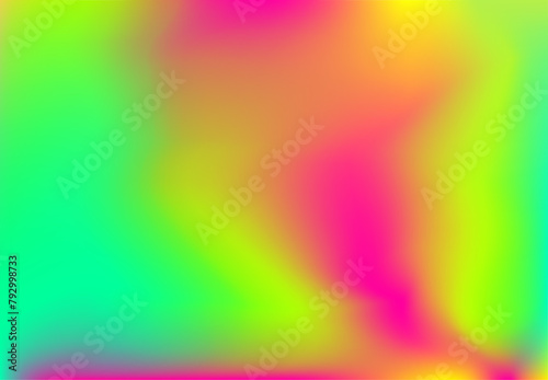Orchid tangerine ultramarine cover for ads web presentation cards flyers. Green yellow pink blue purple orange wallpaper. Neon rainbow festival background. Magenta azure lime violet herb holiday card.