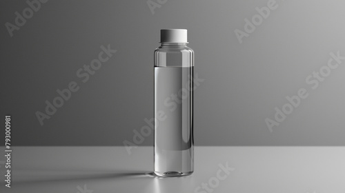 A minimalistic water bottle with a leak-proof design.