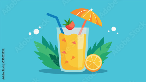 This signature tail is bursting with tropical flavors featuring a homemade coconut rum blended with fresh mango juice and a hint of ginger making it.