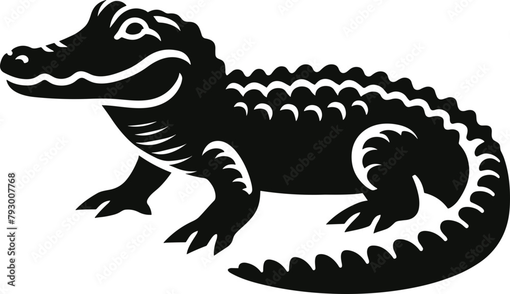 Alligator Silhouette