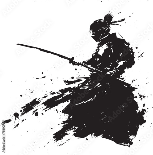 macchia di inchiostro come samurai 02
