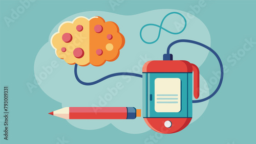 A portable device that attaches to a pencil or pen and translates brain signals into written words assisting those with fine motor skill disabilities.