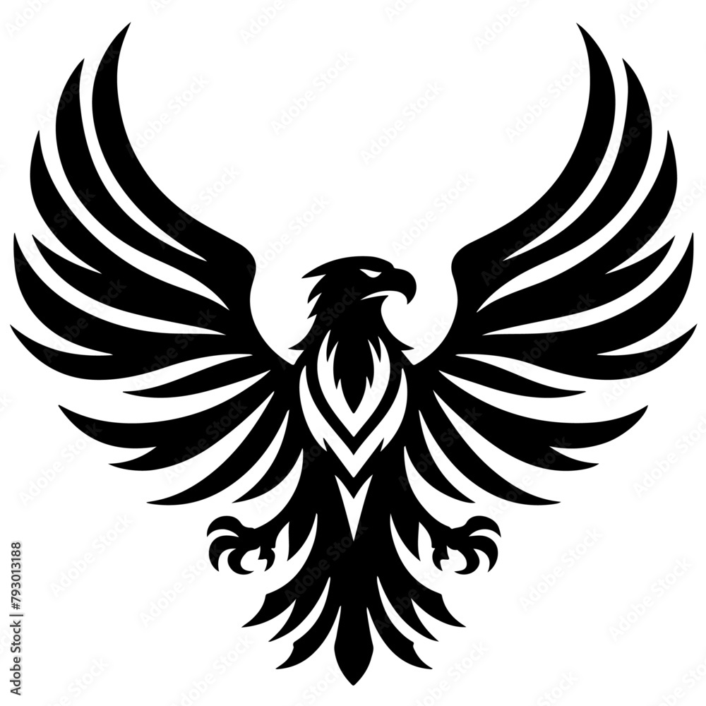 Obraz premium eagle silhouette