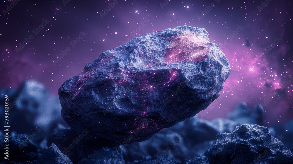 Asteroid in Perfect Focus Generative AI Asteroid in Perfect Focus Generative AI