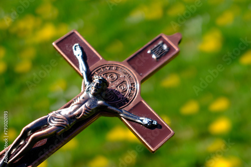 Crucifix. Jesus on the cross.