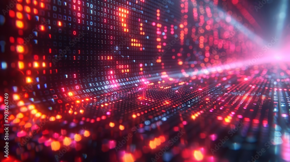 Futuristic Digital Background for Technology Concepts Generative AI Futuristic Digital Background for Technology Concepts Generative AI