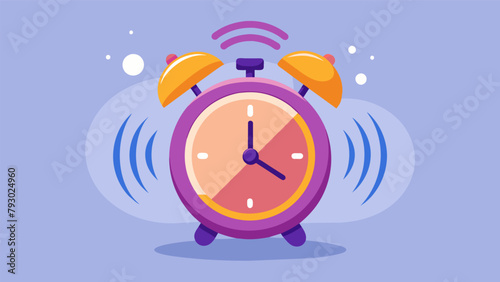 An alarm clock that utilizes gentle vibrations and soft sounds gradually increasing in volume to wake the user up at the most optimal point in their.