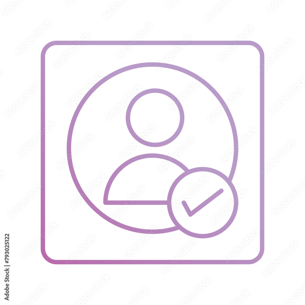 user account icon with white background vector stock illustration user account icon with white background vector stock illustration