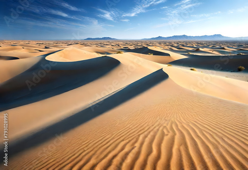 sand dunes in park