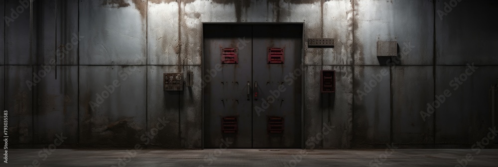 Hidden in the shadows, a dimly-lit secret entrance beckons with an aura of mystery and intrigue. Hidden in the shadows, a dimly-lit secret entrance beckons with an aura of mystery and intrigue.