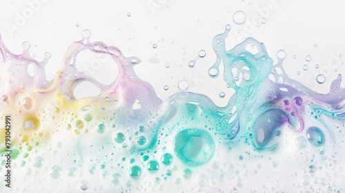 soap bubbles, foam