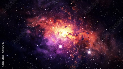 galaxies, field star, nebula, space background suitable for digital and print