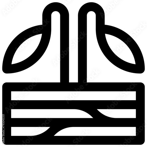 Drought. Editable stroke vector icon.