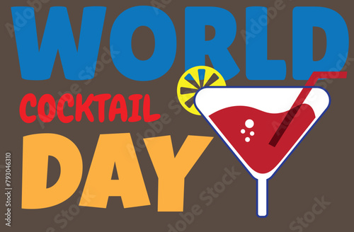 world cocktail day design celebrate