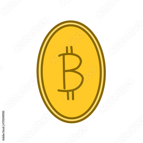 Cryptocurrency Icon Sticker 