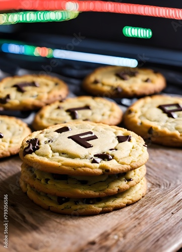  cookie with a f5 key on top of it (2).jpg, photo