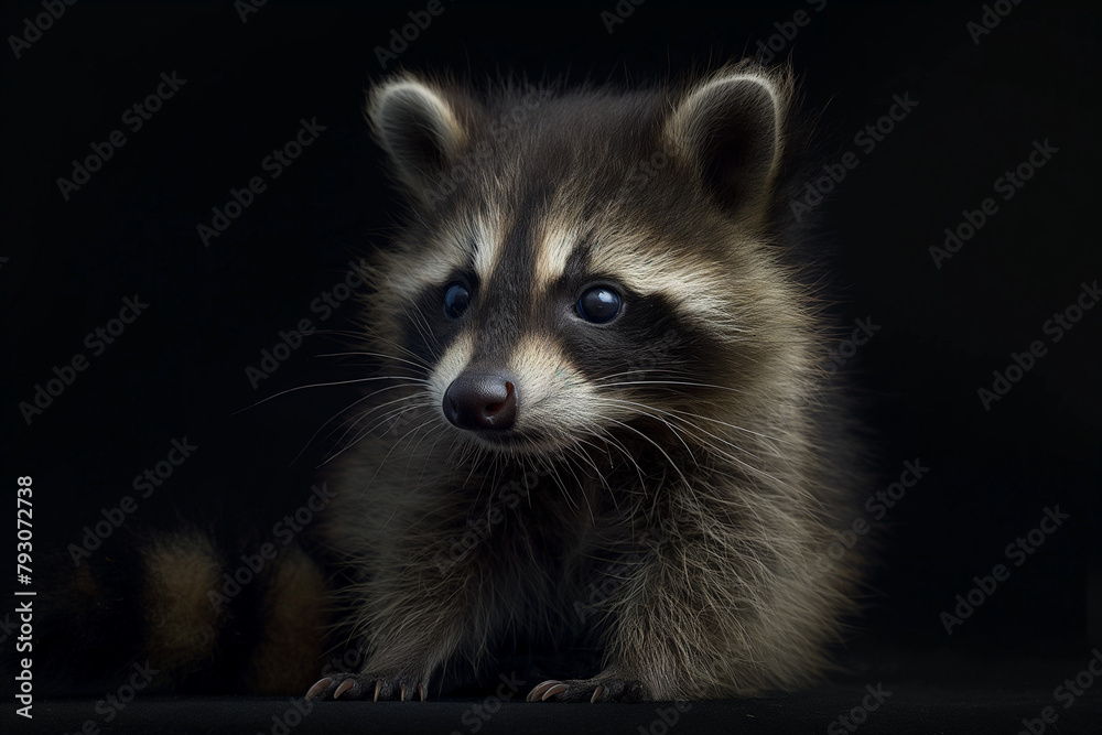 little raccoon cub wildlife little raccoon cub wildlife