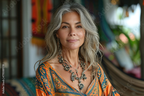 Wallpaper Mural Mystic Latin Therapist 50 Years woman Torontodigital.ca