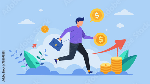 A person starting a side hustle to earn extra income determined to improve their financial situation and achieve their financial goals.