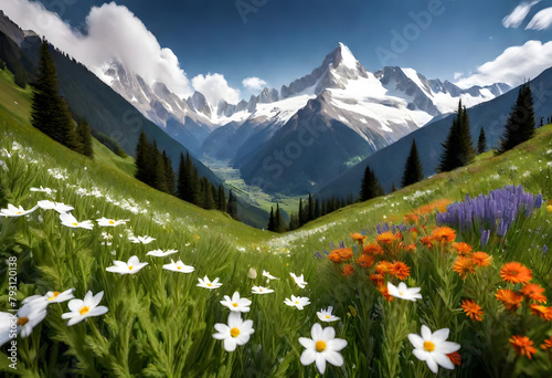 alpine meadow © Muhammad