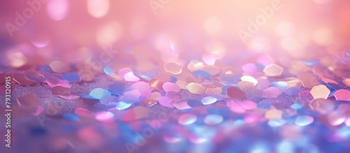 abstract blurred and silver glittering shine bulbs lights background.