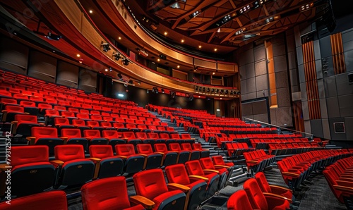Theatre interior seating