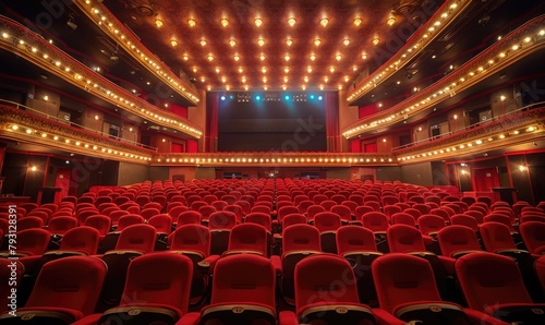 Theatre interior seating