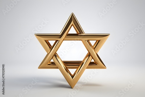 Golden star of David