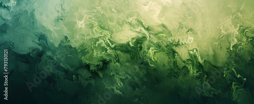 abstract texture dark green blending light green background. generative AI