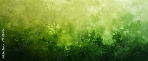 abstract texture dark green blending light green background. generative AI