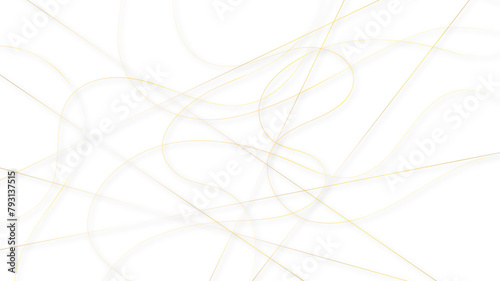 Random line pattern background. Decorative pattern with tangled curved lines. Random chaotic lines abstract geometric pattern vector background.	
