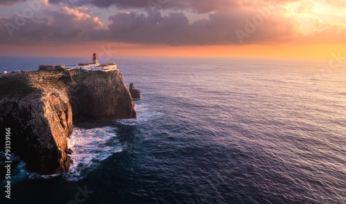 Sunset at Cabo de Sao Vicente 3 (Algarve, Portugal)