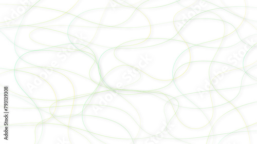 Colorful random pattern line stroke on a transparent background. Decorative golden pattern with tangled curved lines. Random chaotic lines abstract geometric pattern vector background.	
