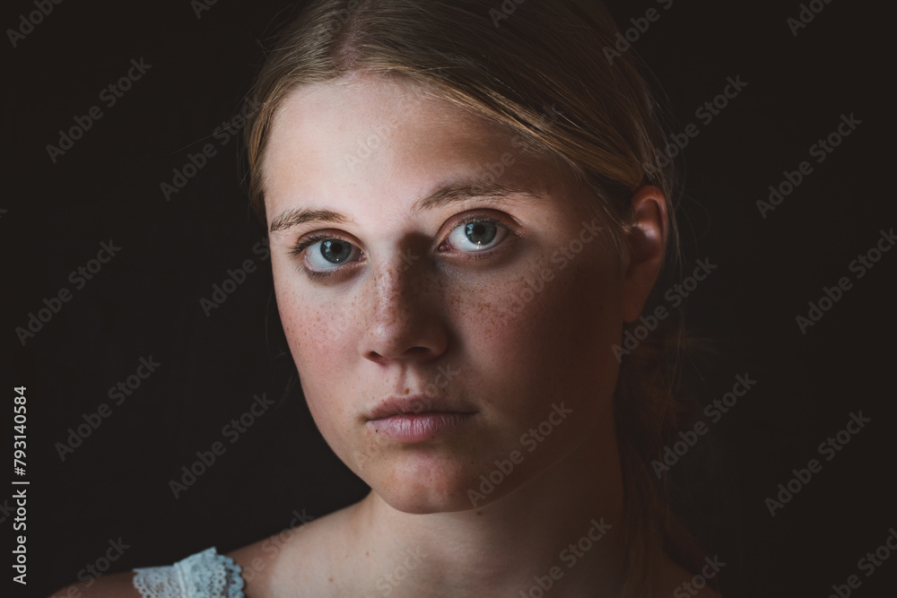 Frau / Gesicht / natürlich / ungeschminkt Frau / Gesicht / natürlich / ungeschminkt