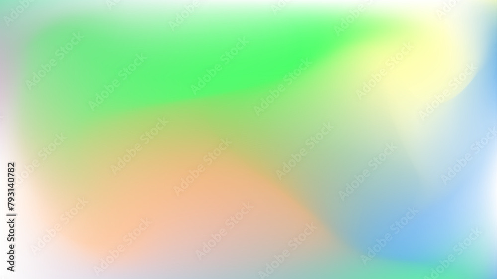 Obraz premium Smooth transitions of iridescent colors. Colorful gradient. Abstract colorful gradient background for design as banner, ads, and presentation concept. 