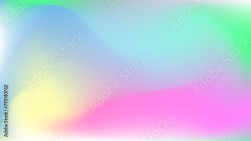 Smooth transitions of iridescent colors. Colorful gradient. Abstract colorful gradient background for design as banner, ads, and presentation concept.	
