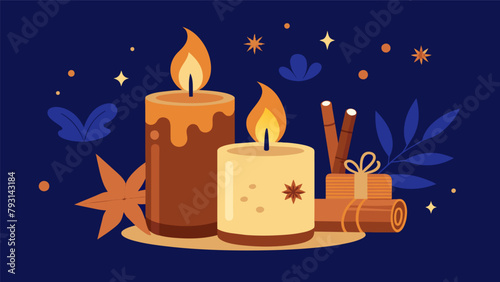 The rich y scents of cinnamon and clove candles add warmth and depth to your home perfect for a cozy night in..