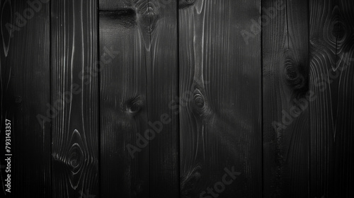 Abstract background of black wooden boards, texture