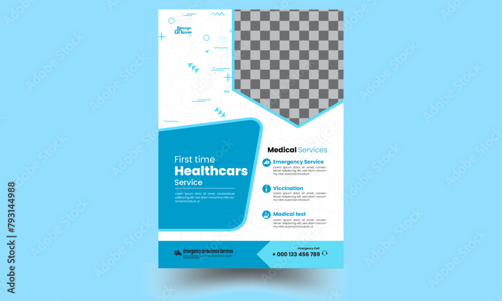 Flyer Layout with Geometric Accen. Brochure template layout design. Corporate business flyer mockup. Creative modern bright flyer concept Flyer Layout with Geometric Accen. Brochure template layout design. Corporate business flyer mockup. Creative modern bright flyer concept