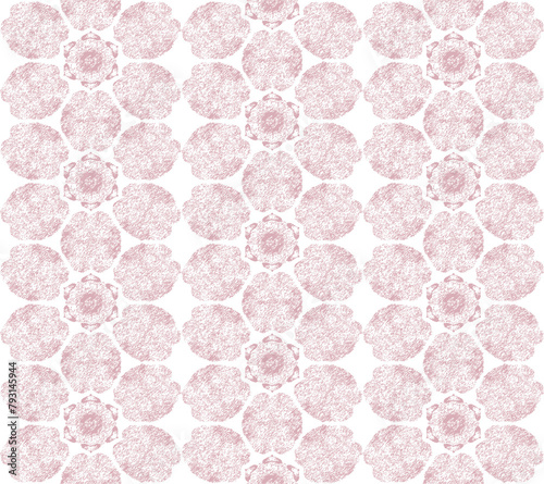 seamless texture overlay pattern with pink flowers