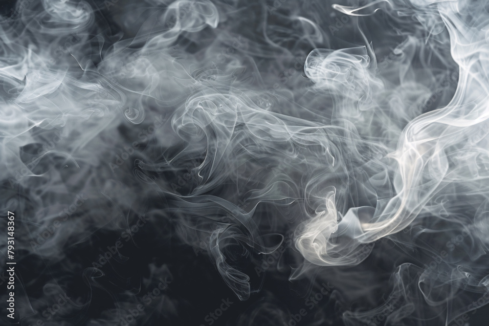 Obraz premium Abstract colorful smoke background.