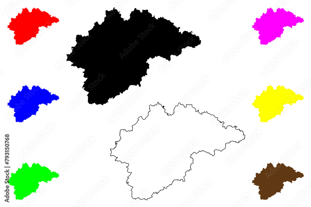 Novgorod Oblast (Russia, Subjects of the Russian Federation, Oblasts of Russia) map vector illustration, scribble sketch Novgorod Oblast map Novgorod Oblast (Russia, Subjects of the Russian Federation, Oblasts of Russia) map vector illustration, scribble sketch Novgorod Oblast map