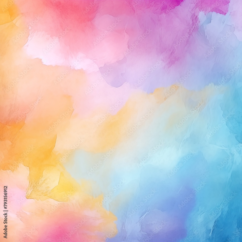Colorful Abstract Watercolor Texture - Artistic Background Design