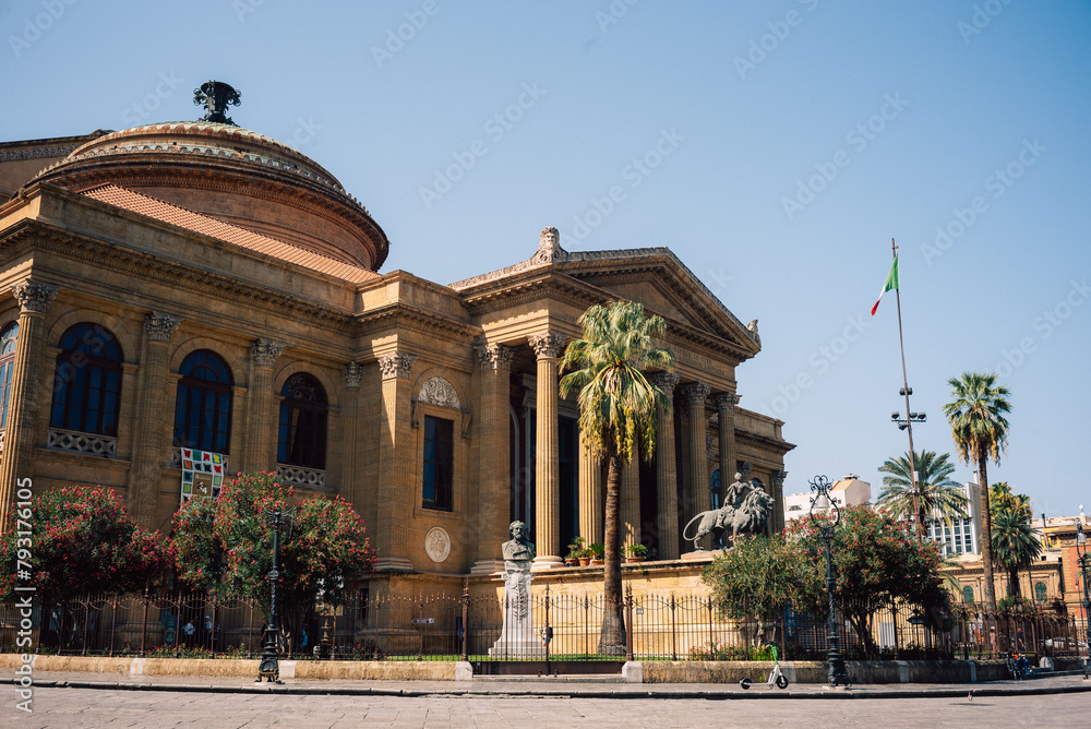 Palermo, Teatro Massimo, Italy, Sicily